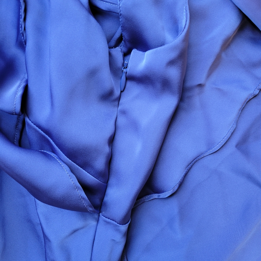 Anthropologie Sachin + Babi Royal Blue Midi Dress Size 6 - Picture 6 of 7